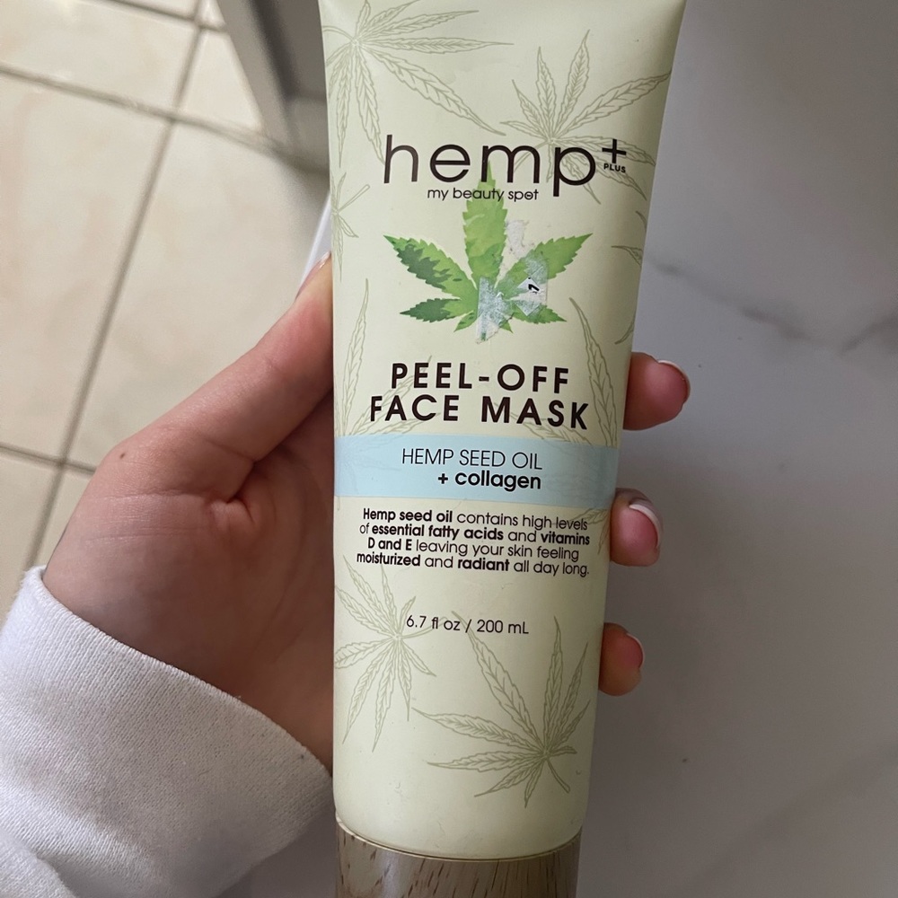 Hemp peel off mask